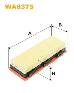 WIX Filters WA6375 Air Filter