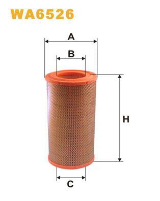 WIX Filters WA6526 Air Filter For Fiat Croma I Hatchback (154)