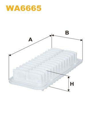 WIX Filters WA6665 Air Filter