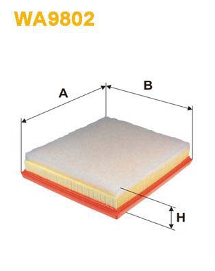 WIX Filters WA9802 Air Filter