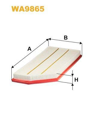 WIX Filters WA9865 Air Filter