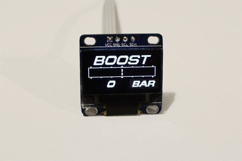 Zada Tech OLED 1.3" Digital Single boost gauge (Bar) // incl. sensor