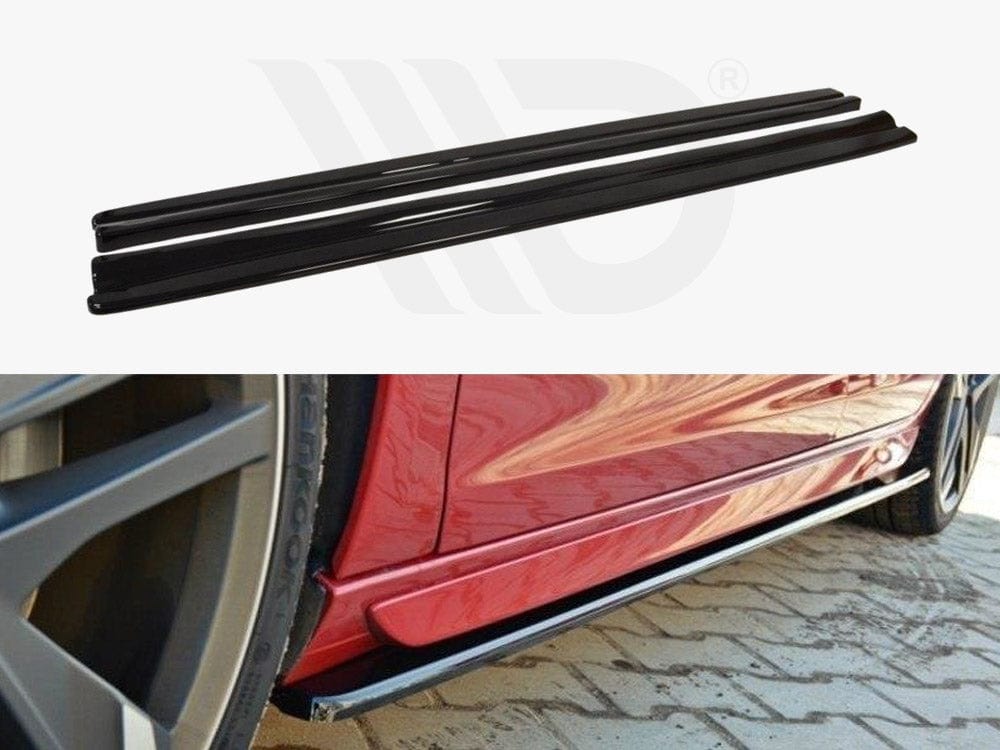 SIDE SKIRTS DIFFUSERS ALFA ROMEO 159 TI - Gloss Black Gloss Black, Spoilering \ Maxton Design \ Alfa Romeo \ 159