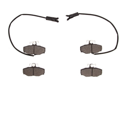 DFC 87-89 Jaguar XJ6 Rear 5000 Advanced Semi Metallic Brake Pads