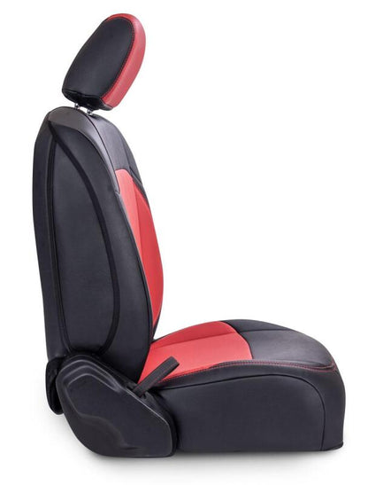 PRP Seats PRP Jeep Wrangler JL Front Seat Covers Jeep Gladiator JT- with Pocket Back (Pair) - Black/Teal