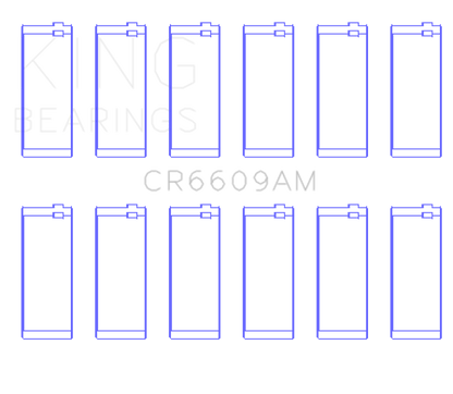 King Engine Bearings BMW M30/M32/B35 (Size +1.0mm) Connecting Rod Bearing Set