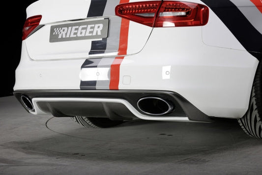 Rieger 00303363 Audi B8 A4 S-Line Rear Skirt
