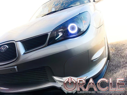 ORACLE Lighting Oracle Subaru WRX/ STi 06-07 Halo Kit - ColorSHIFT w/o Controller