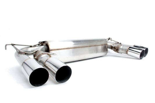 Dinan 15-19 BMW X5 M/X6 M (F85/F86) Free Flow Axleback Exhaust System - Polished Tips