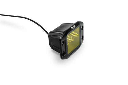 DV8 Offroad DV8 3-Inch Elite Series LED Amber Flush Mount Pod Light