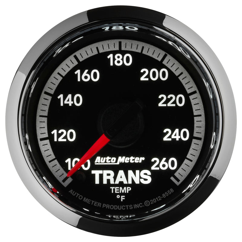 Autometer Factory Match Dodge 4th Gen 52.4mm 100-260 Deg F Trans Temp Gauge