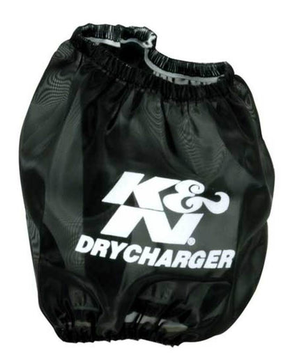 K&N Engineering K&N Drycharger Air Filter Wrap-Round Tapered Black 4.75in Base ID x 4.5in Top ID x 4.75in H