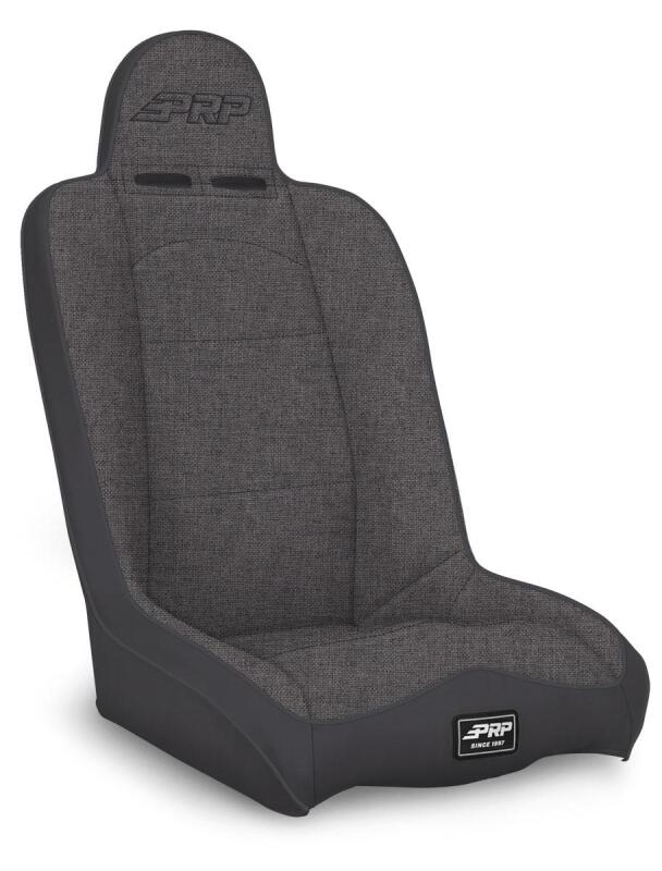 PRP Seats PRP Daily Driver High Back Suspension Seat (Two Neck Slots) - All Grey