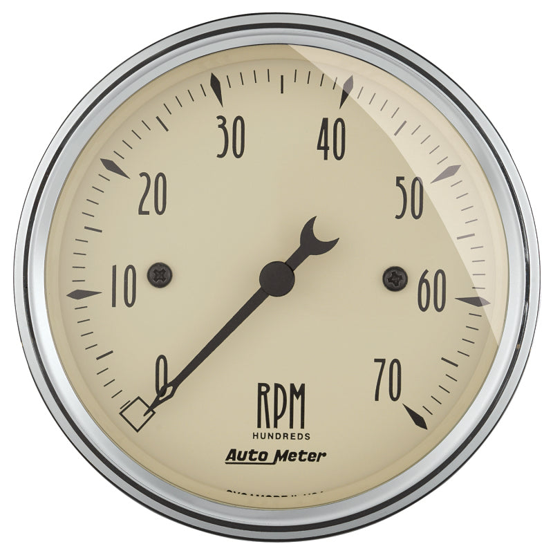Autometer 6 Gauges Direct-Fit Dash Kit 64-66 Chevy - Antique Beige