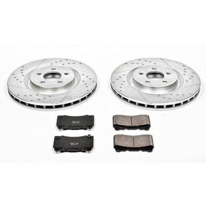PowerStop Power Stop 07-14 Ford Mustang Front Z23 Evolution Sport Brake Kit