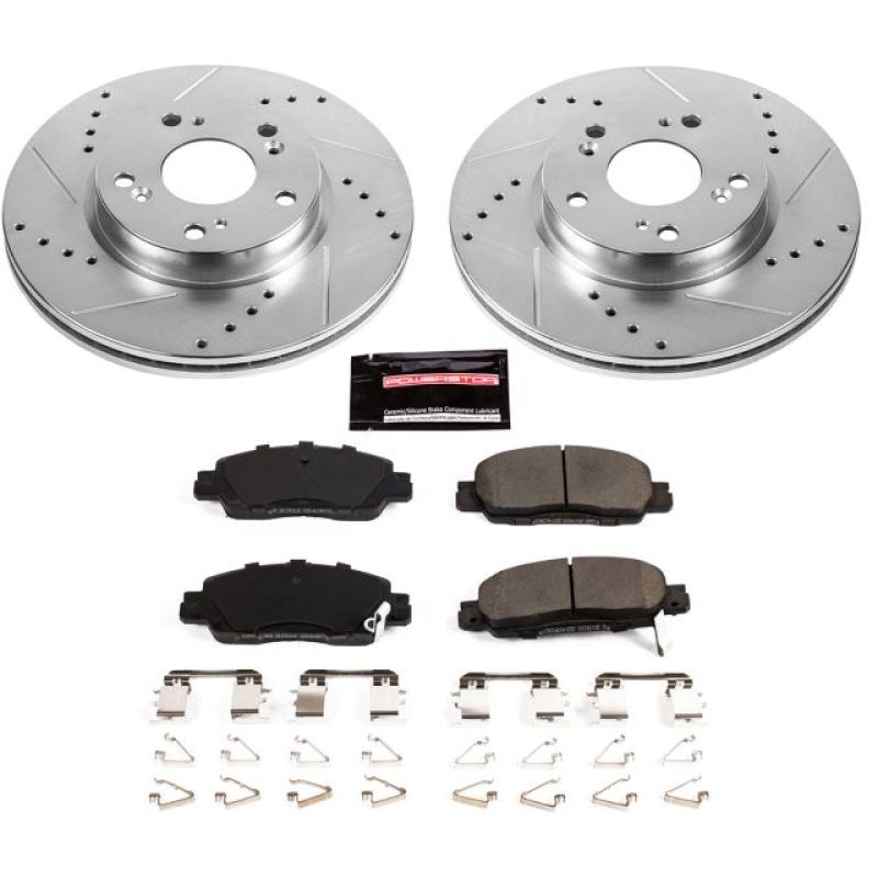 PowerStop Power Stop 16-17 Honda Accord Front Z23 Evolution Sport Brake Kit