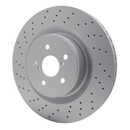DFC 08-14 Lexus IS F Front Drilled GeoSPEC Coated Rotor