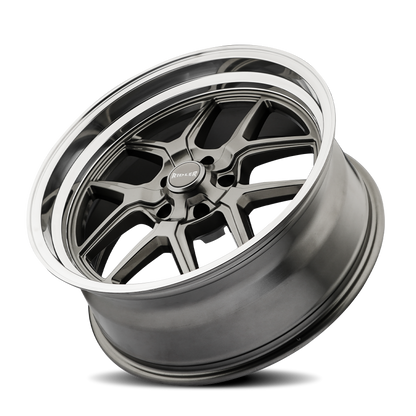 Ridler Wheels Ridler 610 20x10 / 5x114.3 BP / 0mm Offset / 83.82mm Hub Gloss Grey Polished Wheel