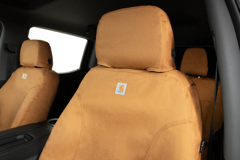Covercraft 01-02 Toyota 4Runner Carhartt SeatSaver Custom Front Row Seat Covers - Brown