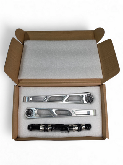 Elektric Off Road Elektric Offroad 2024+ Can Am Maverick R Front Sway Bar Links Anodized Clear