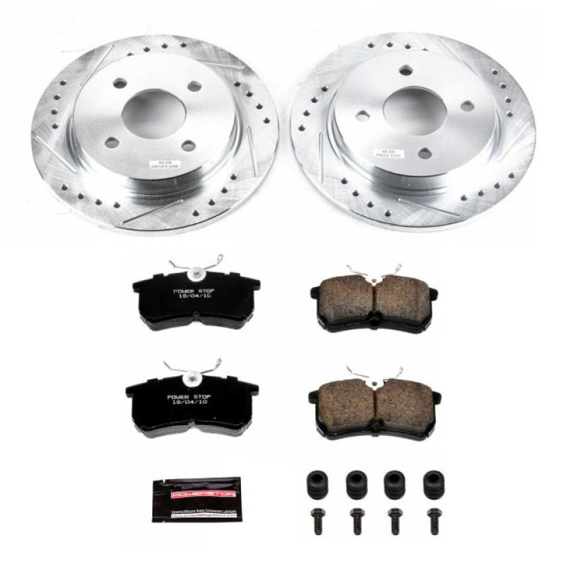 PowerStop Power Stop 14-19 Ford Fiesta Rear Z23 Evolution Sport Brake Kit