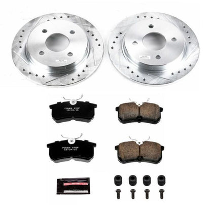 PowerStop Power Stop 14-19 Ford Fiesta Rear Z23 Evolution Sport Brake Kit