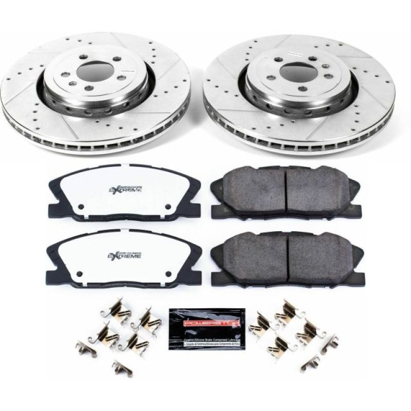PowerStop Power Stop 14-22 Dodge Charger Front Z26 Street Brake Kit