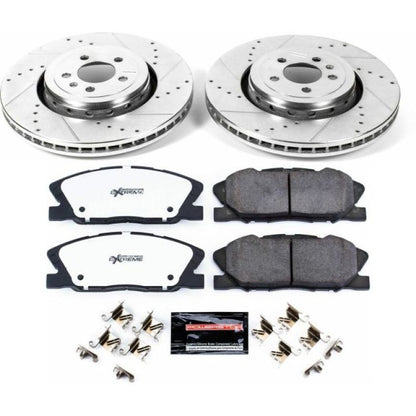 PowerStop Power Stop 14-22 Dodge Charger Front Z26 Street Brake Kit