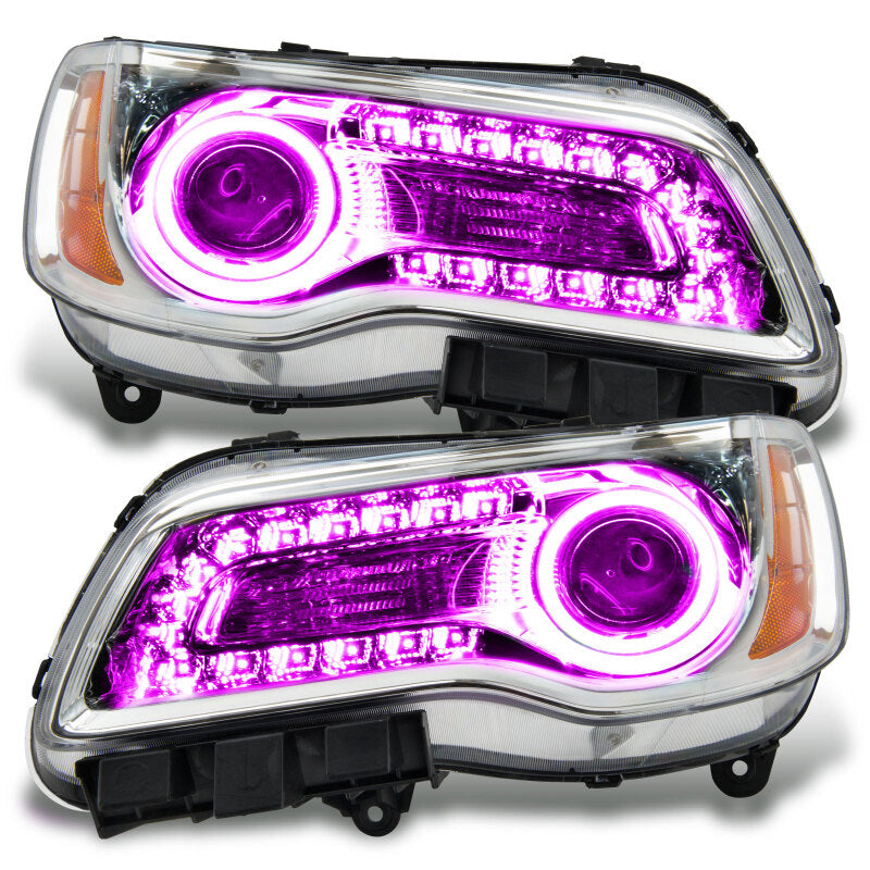ORACLE Lighting Oracle 11-14 Chrysler 300C SMD HL - Chrome - NON HID - DRL w/ Simple Controller