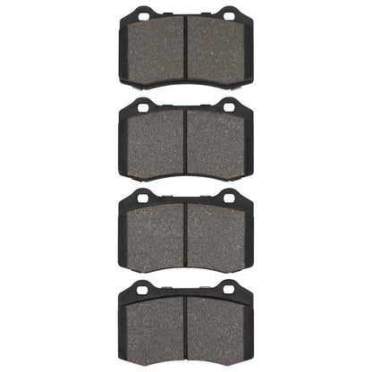 DFC 92-06 Dodge Viper Front/Rear Active Performance Pads - Low Metallic