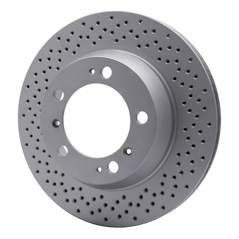 DFC 00-08 Porsche Cayman Rear Drilled GeoSPEC Coated Rotor