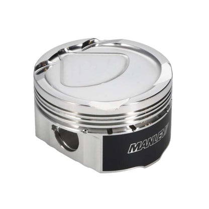 Manley Performance Manley 2013+ Subaru FA20 BRZ 86.50mm +.5mm Bore -11.4cc Dish Piston Set w/ Rings (Extreme Duty)