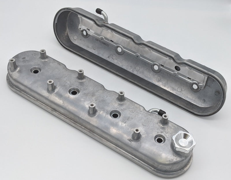 Granatelli Motor Sports Granatelli 96-22 GM LS Tall Valve Cover w/Integral Angled Coil Mounts - Cast Finish