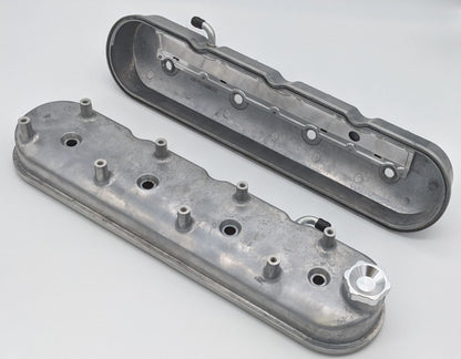 Granatelli Motor Sports Granatelli 96-22 GM LS Tall Valve Cover w/Integral Angled Coil Mounts - Cast Finish