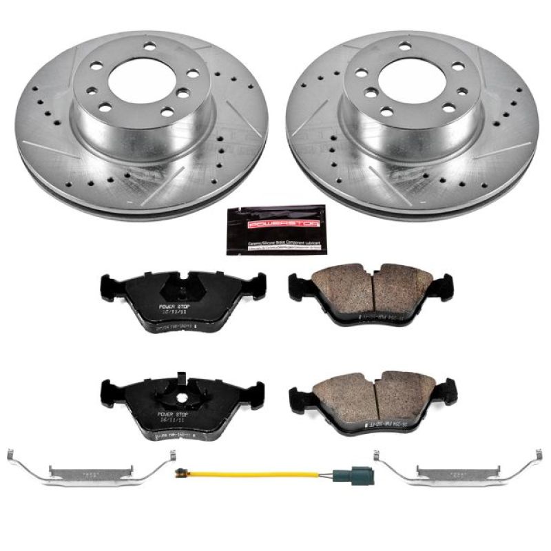 PowerStop Power Stop 1989 BMW 525i Front Z23 Evolution Sport Brake Kit