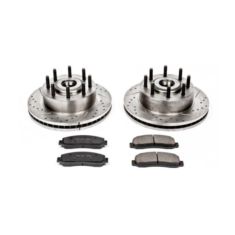 PowerStop Power Stop 05-07 Ford F-350 Super Duty Front Z23 Evolution Brake Kit