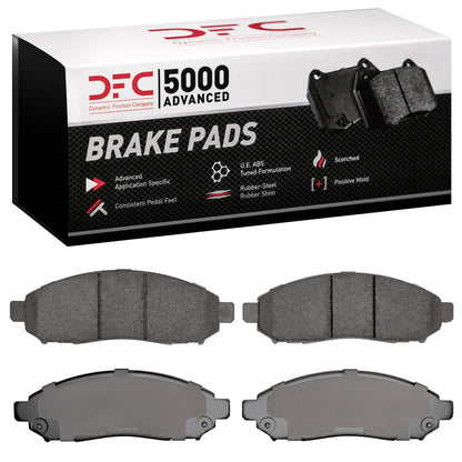 DFC 05-25 Chevrolet City Express Front 5000 Advanced Ceramic Brake Pads
