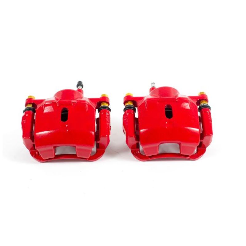 PowerStop Power Stop 01-05 Toyota Echo Front Red Calipers w/Brackets - Pair