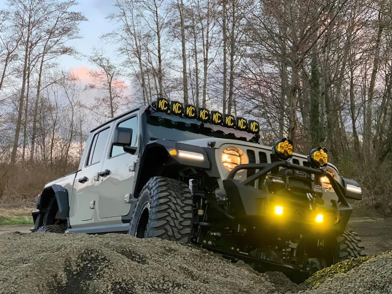 ORACLE Lighting Oracle Jeep Wrangler JL Smoked Lens LED Front Sidemarkers