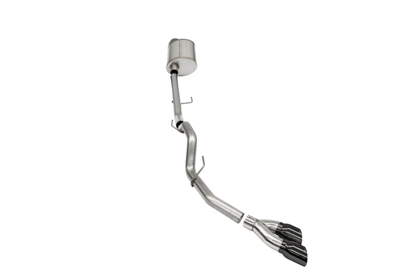 CORSA Performance Corsa 2021-2025 Ford F-150 Regular Cab/ 8in Bed 5.0L V8 Sport Cat-Back Single Side Exit-Black PVD