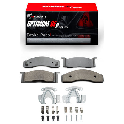 R1 Concepts R1 1968-1973 Ford Fairlane Front R1 Optimum OE Pads & Hardware Kit