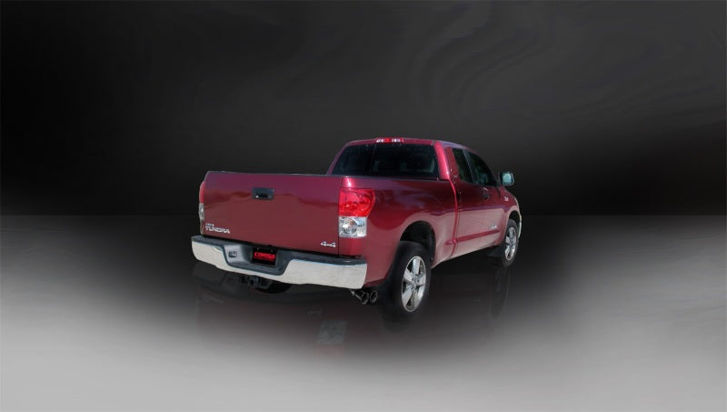 CORSA Performance Corsa 07-08 Toyota Tundra Double Cab/Crew Max 5.7L V8 Sport C/B Single Side Exit Dual Black Tips Exh