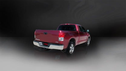 CORSA Performance Corsa 07-08 Toyota Tundra Double Cab/Crew Max 5.7L V8 Sport C/B Single Side Exit Dual Black Tips Exh