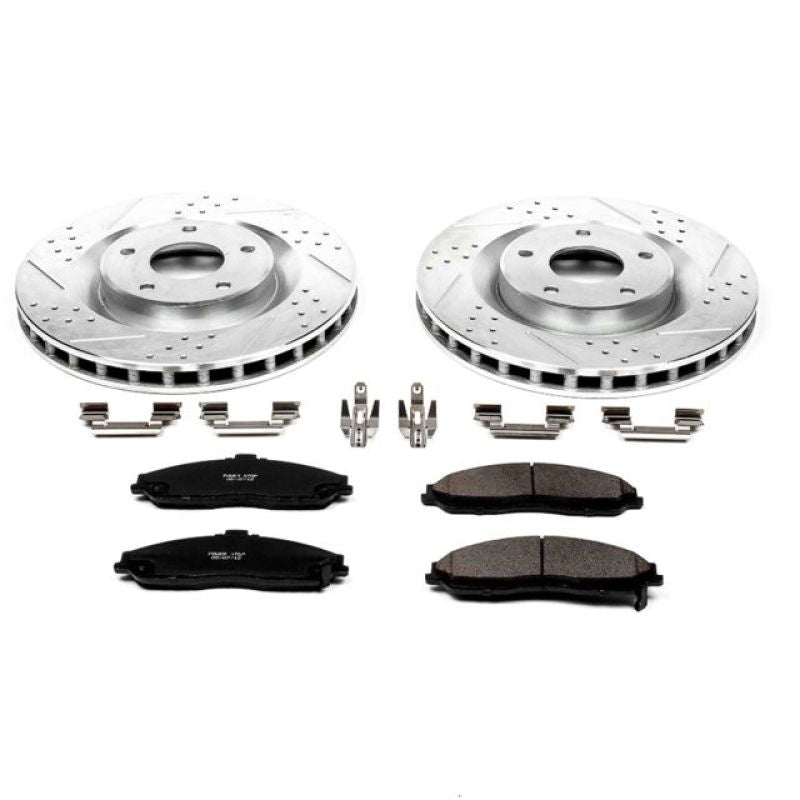 PowerStop Power Stop 05-07 Cadillac XLR Front Z23 Evolution Sport Brake Kit