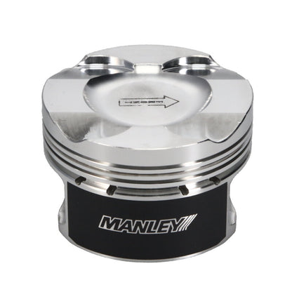 Manley Performance Manley BMW N55/S55 37cc Platinum Series Dish Extreme Duty Piston Set - 84.5mm Bore