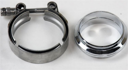 Granatelli Motor Sports Granatelli 2.25in Flat Flanges w/V-Band Clamp