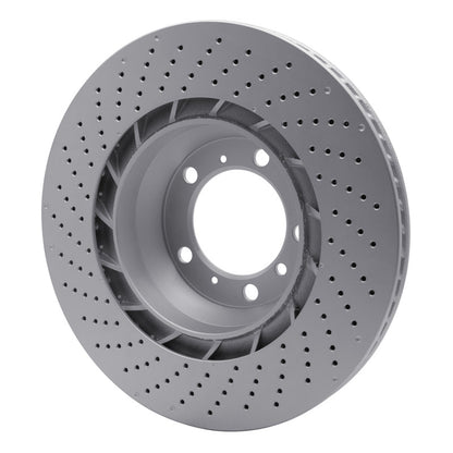 DFC 07-13 Porsche 911 Right Rear Drilled GeoSPEC Coated Rotor
