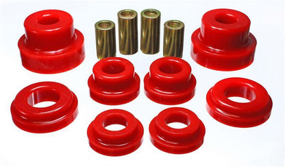 Energy Suspension 89-94 Nissan 240SX (S13) Black Rear Subframe Insert Set - a supplement to the subf