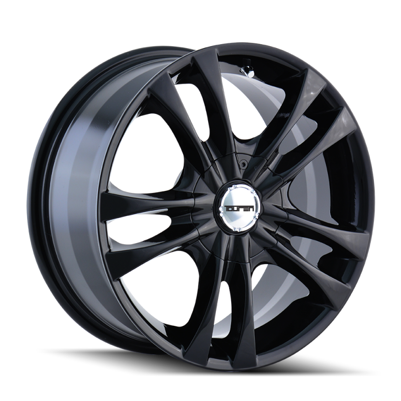 Touren 3222 TR22 15x7 / 4x100/114.3 BP / 40mm Offset / 67.1mm Hub Gloss Black Wheel