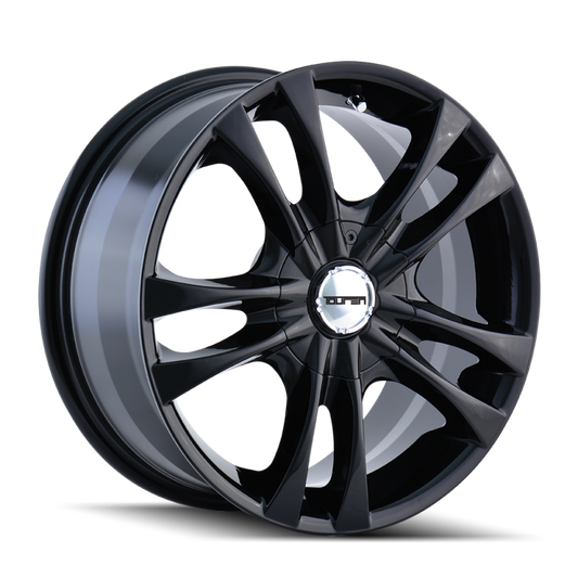 Touren 3222 TR22 15x7 / 5x100/114.3 BP / 40mm Offset / 72.62mm Hub Gloss Black Wheel